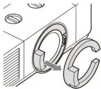 SONY VPLPHZ50 - Retrait du coussin de protection de l'objet - 1