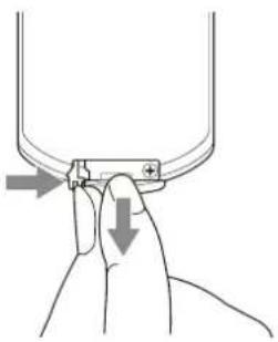 SONY VPLPHZ50 - Einlagen der Batterie - 1