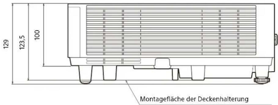 SONY VPLPHZ50 - Abmessungen - 2