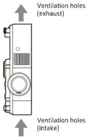 SONY VPLPHZ50 - Precautions for Portrait Installation - 1
