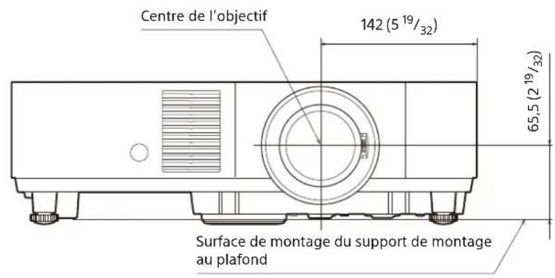 SONY VPLPHZ50 - Dimensions - 1