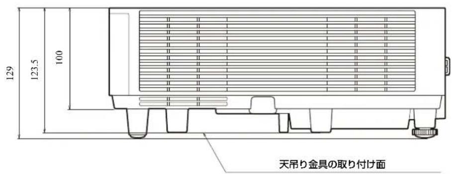 SONY VPLPHZ50 - 寸法圖 - 2