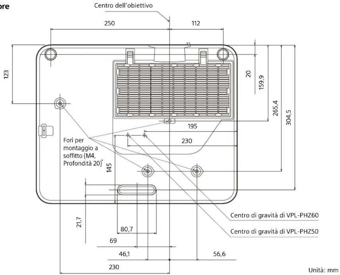 SONY VPLPHZ50 - Dimensioni - 4