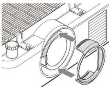 SONY VPLPHZ50 - Installazione del paraluce - 2
