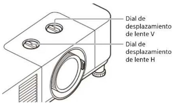 SONY VPLPHZ50 - Ajuste de la posicion de laImagen - 2