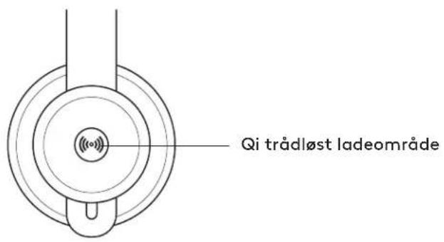 LOGITECH Zone Wireless Plus - Opladning via USB-kabel - 1