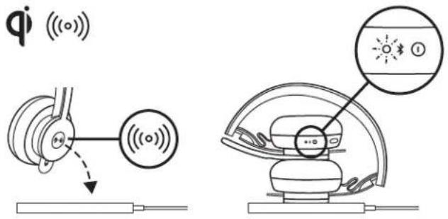LOGITECH Zone Wireless Plus - "Qi" bezvadu uzlāde - 1