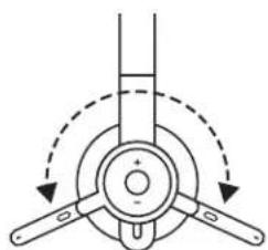 LOGITECH Zone Wireless Plus - AUSINIŲ REGULIAVIMAS - 2
