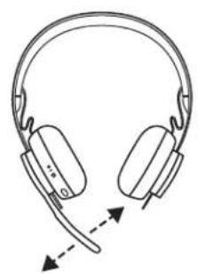 LOGITECH Zone Wireless Plus - BALSO GARSUMO REGULIAVIMAS - 2