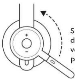 LOGITECH Zone Wireless Plus - DISATTIVAZIONE AUDIO - 2