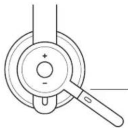 LOGITECH Zone Wireless Plus - REGULACJA ZESTAWU SŁUCHAWKOWEGO - 5