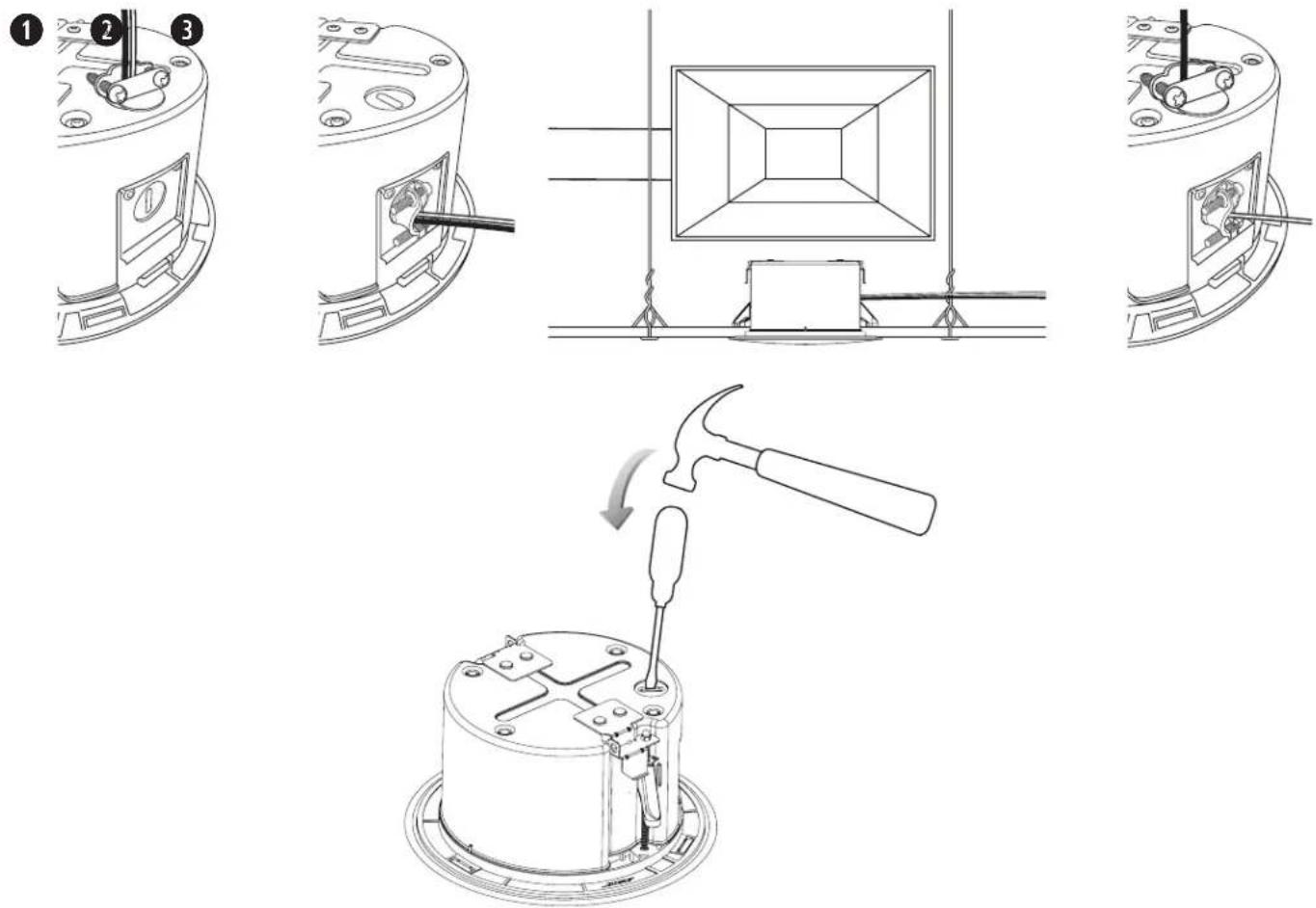 BOSE DesignMax DM2CLP - Wybór metody instalacji - 1