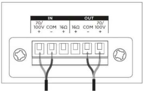 BOSE DesignMax DM2CLP - Schemi di collegamento - 1