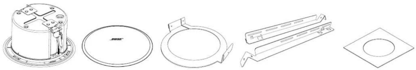 BOSE DesignMax DM2CLP - Contenuto della confezione - 1