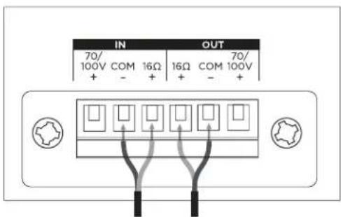 BOSE DesignMax DM2CLP - Schematy połączeń - 2