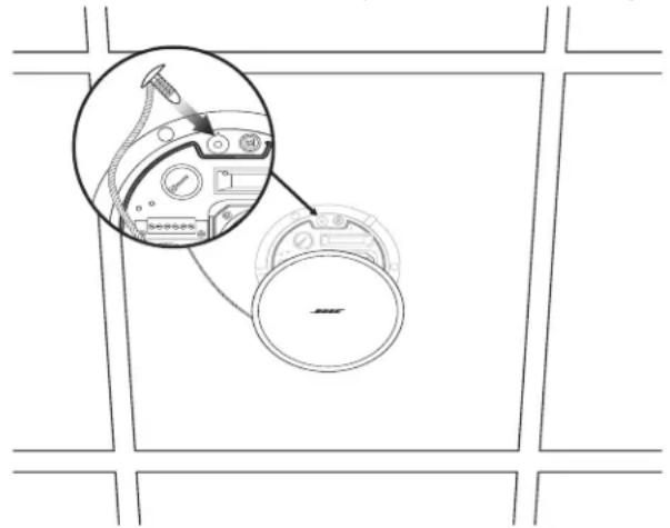 BOSE DesignMax DM2CLP - Anbringen der Frontabdeckung - 1