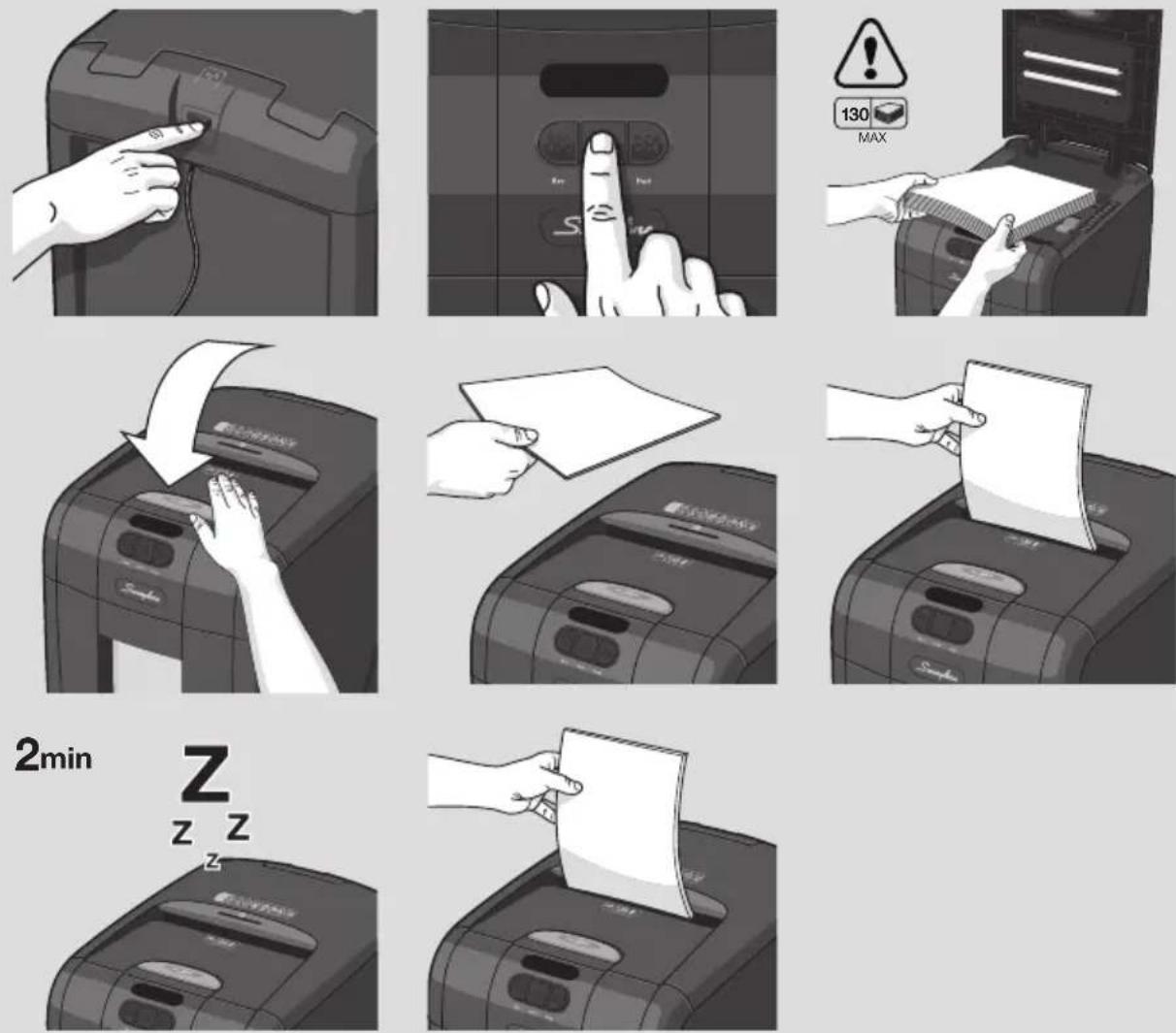 Swingline StackandShred 130X - 2