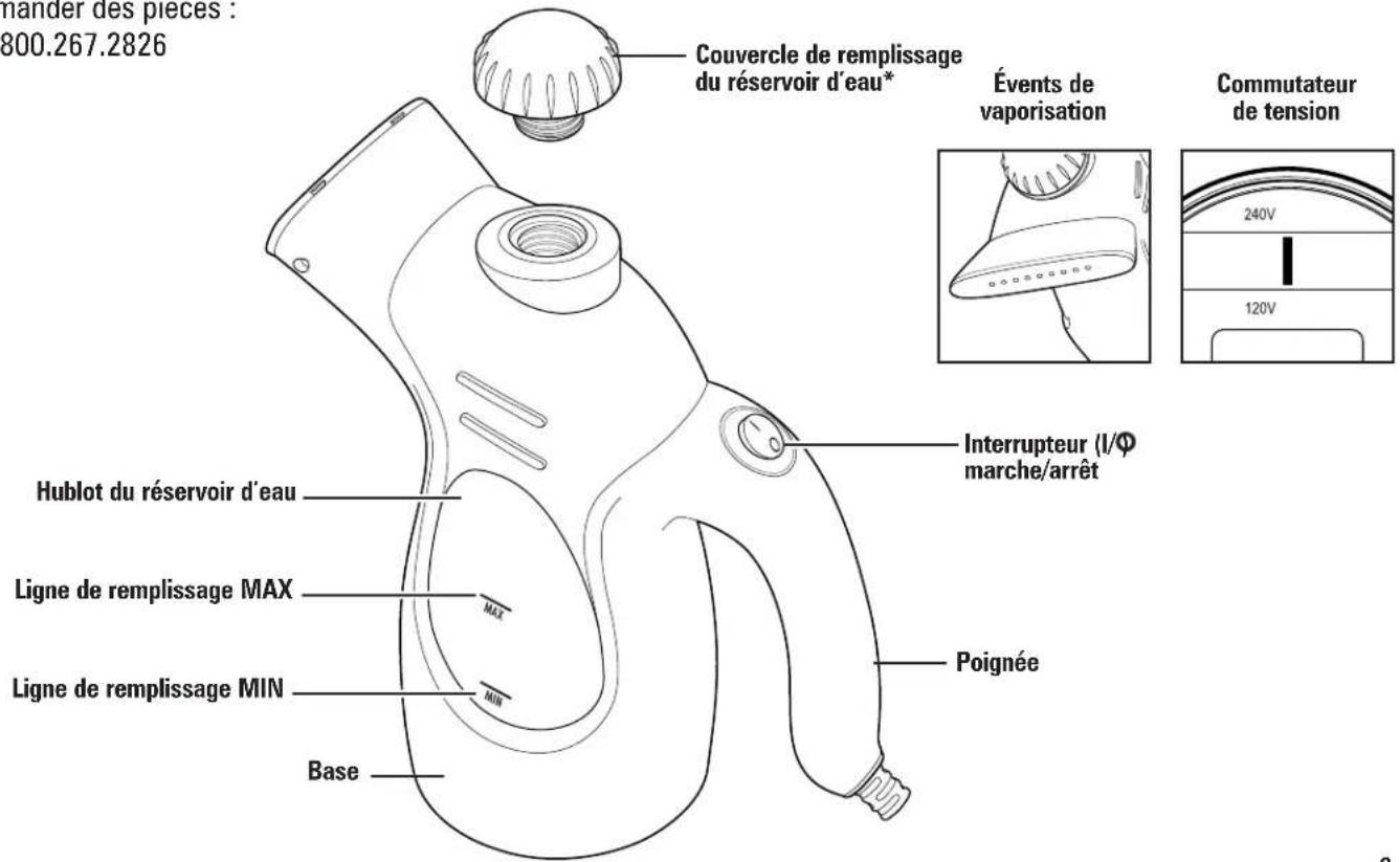 PROCTOR SILEX 11579 - Pièces et caractéristiques - 1