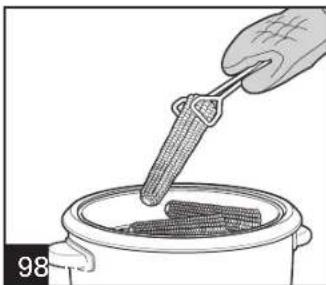 PROCTOR SILEX 37551 - Cuisson des aliments à la vapeur (suite) - 7