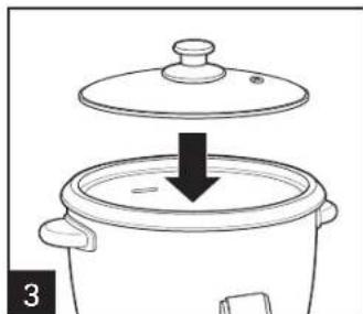 PROCTOR SILEX 37551 - INFORMACION DE LA TAZA MEDIDORA DE ARROZO - 3