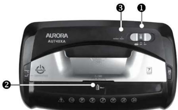 AURORA ShredSafe AU740XA - OPERACION - 1