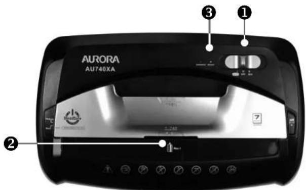 AURORA ShredSafe AU740XA - OPERATION - 1