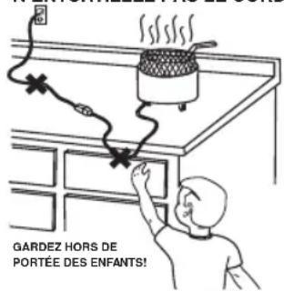 BELLA 13401 - Notes sur le cordon (instructions sur le cordon amovible) - 1