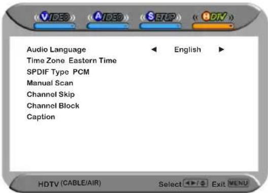 Proview PA40JK1A - HDTV MENU: - 1