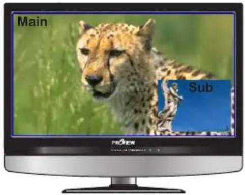 Proview PA40JK1A - Usar elImagen-En-Imagen - 2
