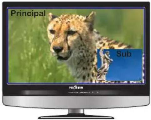 Proview PA40JK1A - Fonction Image - Dans - Image - 2