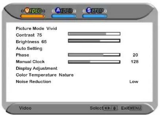 Proview PA40JK1A - MENUVIDEO: - 1