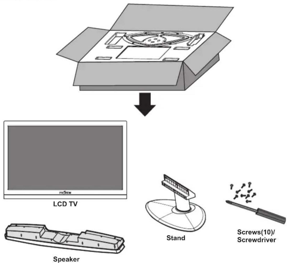 Proview PA40JK1A - Setting Up Your LCD TV - 2