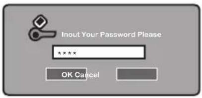 Inout Your Password Please **** OK Cancel