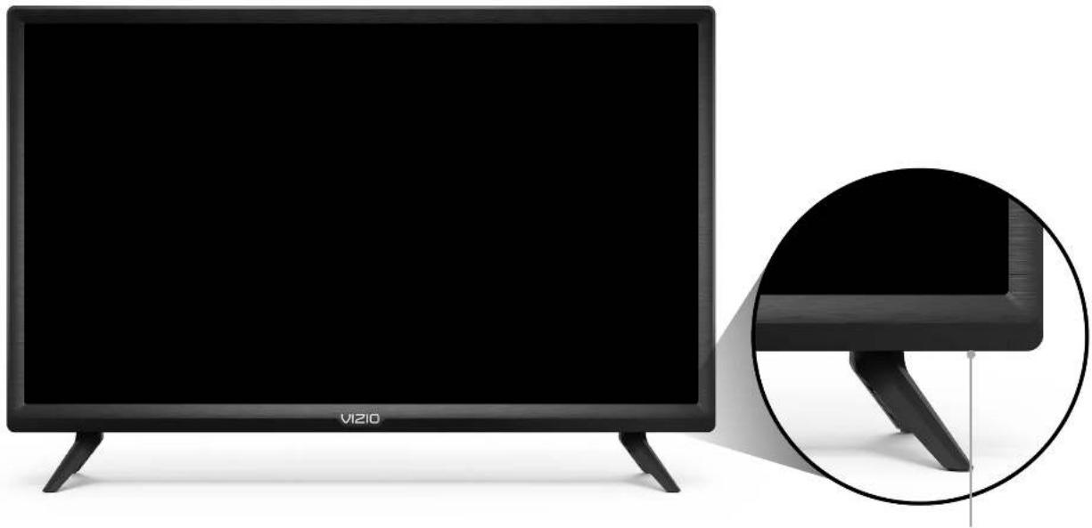 VIZIO D24HNG9 - Apprendre à connaître votre télévision - 1