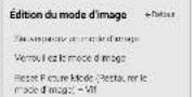 VIZIO D24HNG9 - Réglage des paramètres de modification du mode d'image - 1