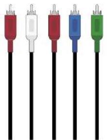 VIZIO D24HNG9 - Connexion d'un appareil - TYPES de cable AUDIO &amp; vidéo - 1