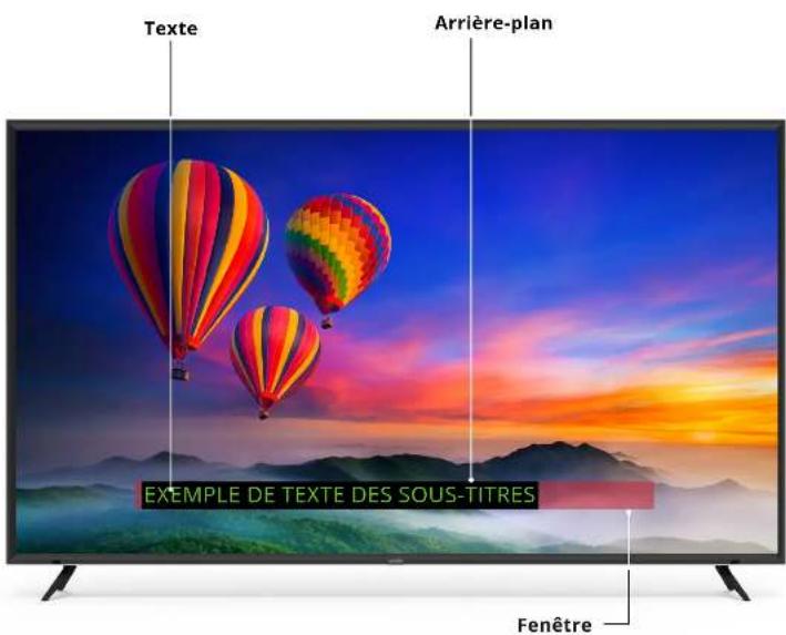 VIZIO E65F0 - Modification de l'apparence des Sous-Titres codés numériques - 1