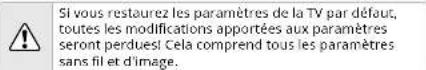 VIZIO E65F0 - Restauration de la TV sur les paramètres par défaut - 1