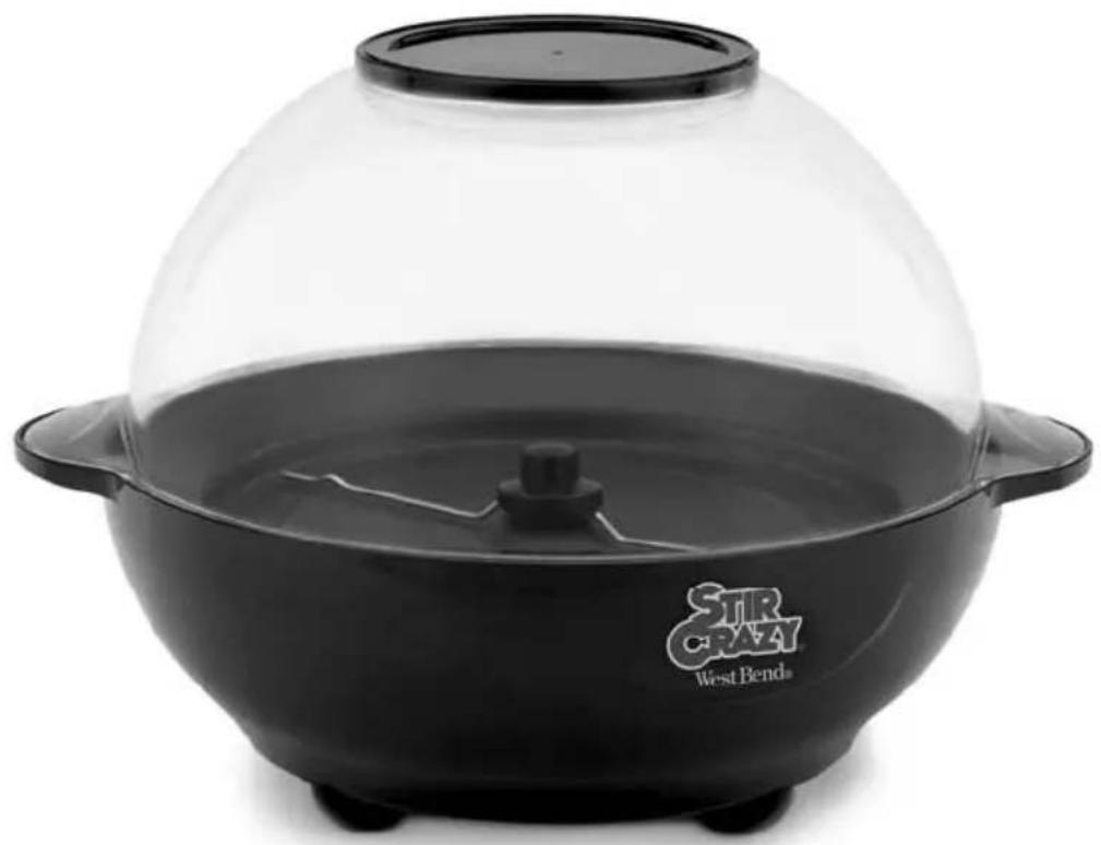 WestBend Stir Crazy 82306 - MÁQUINA DE HACER PALOMITAS DE Maíz STIR CRAZY® - 1