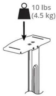 Kanto MTM82PL2 - Assemblez et attachez l'étagère pour webcam - 4