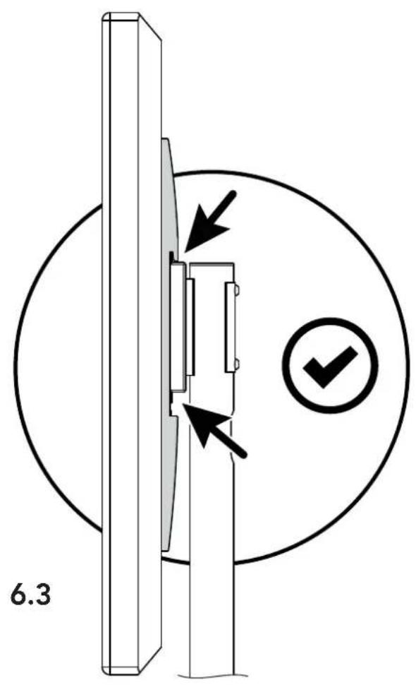 Kanto MTM82PLS - Attach TV plate / Attachez la plaque de télé / Fijar la placa de TV - 4