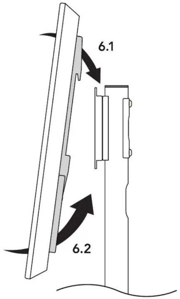 Kanto MTM55 - Hang TV / attachez le télé / cuelga la TV - 2