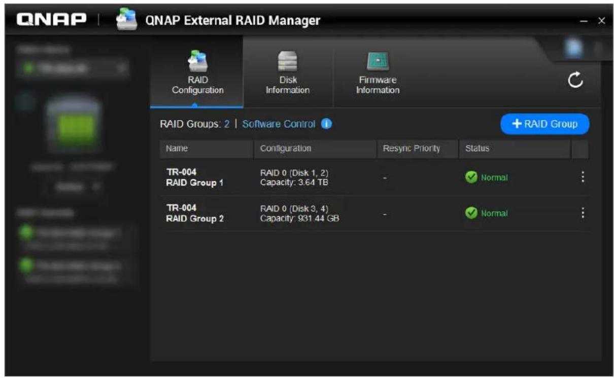 QNAP QDAA2MAR - Configuration du RAID - 1