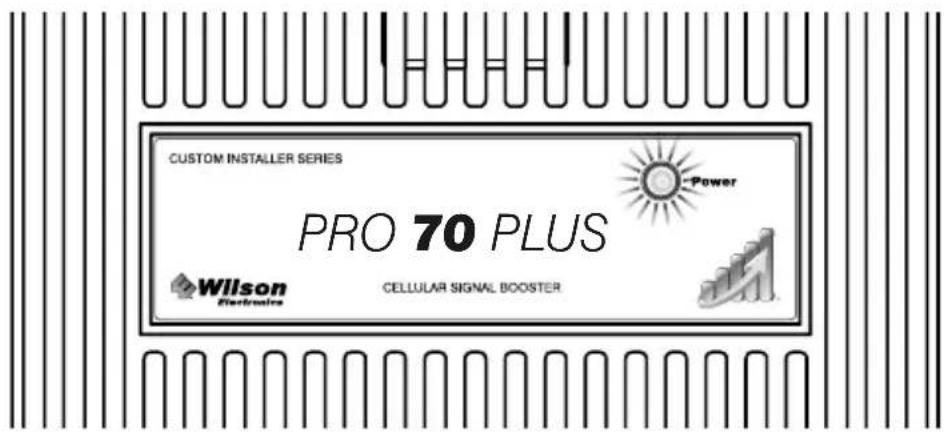 Wilson Pro 70 Plus - Comprendre le témoin du panneau supérieur - 1