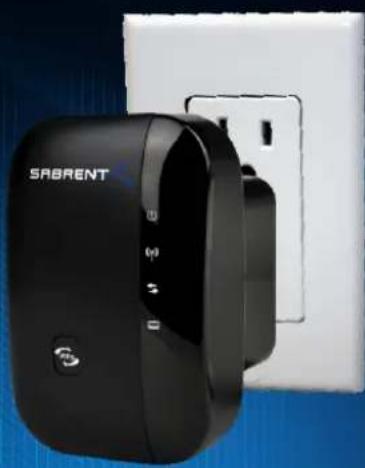 Sabrent NTWRPT - WIRELESS-N 300MBPS WIFI REPEATER AND RANGE EXTENDER - 1