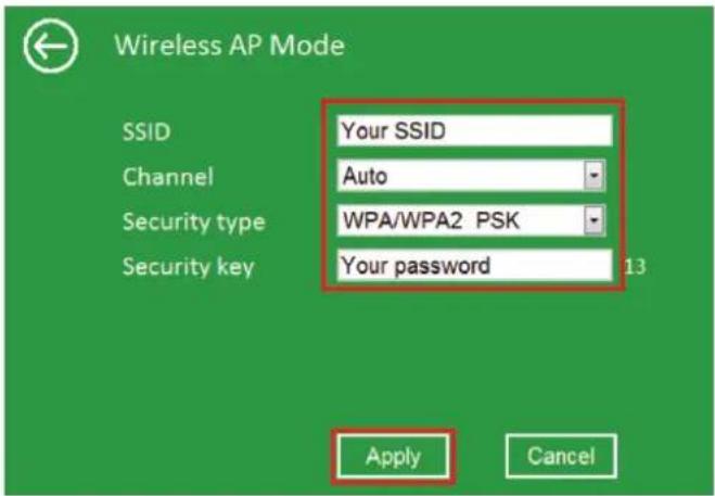 Sabrent NTWRPT - Configurez le mode sans fil d'AP. - 2