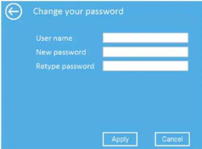 Sabrent NTWRPT - Changez le mot de passe de gestion - 1