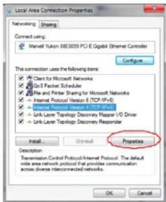 Sabrent NTWRPT - Cómo configurar el ordenador/computadora portátil con la dirección IP de la red - 1