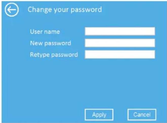 Sabrent NTWRPT - Changez le mot de passe de gestion - 1