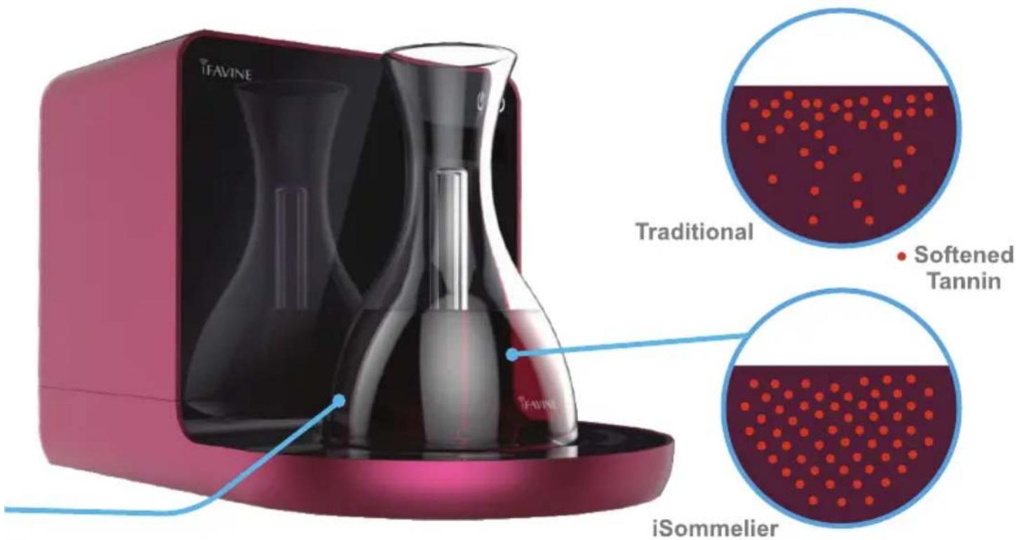 iFavine iSommelier Pro DO33 - Oxygenate Tannin Evenly - 1